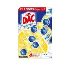 Dac Toilet Rim Block (Lemon, 150 g, Pack of 3)
