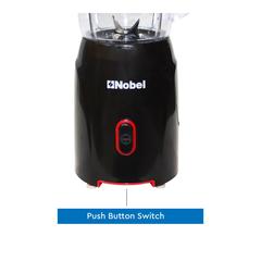 Nobel Table Top Blender W/Grinder Cup, NB110L (600 ml, 200 W)