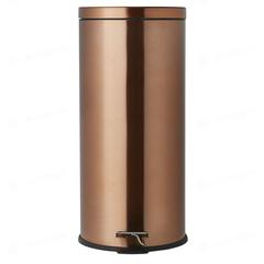Wilko KH03052CO-30L Copper Effect Pedal Bin (29 x 64 cm, 30 L)