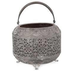 Living Space Cylindrical Flower Basket (24 cm)