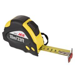 Alton Auto Retract Measuring Tape (10 m, Yellow & Black)