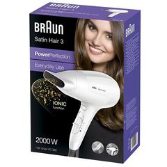 Braun Satin Hair 3 Dryer (2000 W, White)