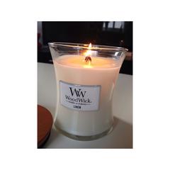 WoodWick Candle (283 g, Linen)