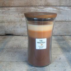 WoodWick Café Sweets Trilogy Large Jar (610g)