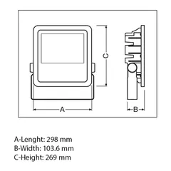 Ledvance Osram LED (Warm White, 150 w, 13.500 Lumen)