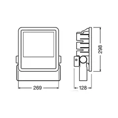 Ledvance Osram LED (Warm White, 150 w, 13.500 Lumen)