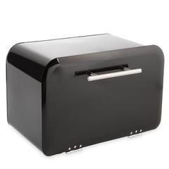 Wilko Bread Bin (35 x 24 x 21 cm, Black)