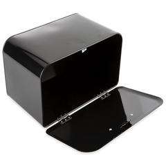 Wilko Bread Bin (35 x 24 x 21 cm, Black)