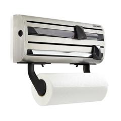 Leifheit Parat Royal Wall Mounted Roll Holder (38 x 9 x 16 cm, Stainless Steel)