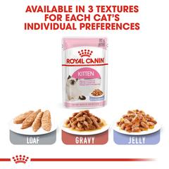 Royal Canin Feline Health Nutrition Instinctive Wet Cat Food (Jelly, Kittens, 85 g)
