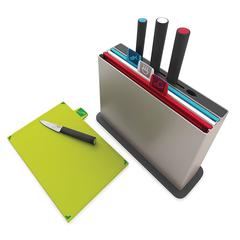 Joseph & Joseph Index Chopping Boards with Knives (Set of 9)