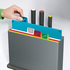 Joseph & Joseph Index Chopping Boards with Knives (Set of 9)