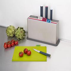 Joseph & Joseph Index Chopping Boards with Knives (Set of 9)