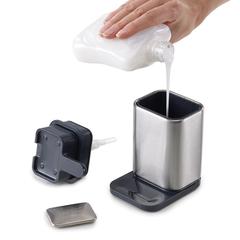 Joseph & Joseph Surface Soap Pump (8 x 10.6 x 14 cm, Gray)