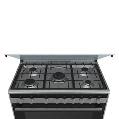 Siemens iQ100 Freestanding 5-Burner Gas Cooker, HG73G6357M (60 x 90 x 85 cm)