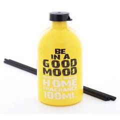 Be in A Good Mood Energetic Bergamot Orange Reed Diffuser (100 ml, Yellow)