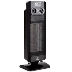 Black+Decker HX340-B5 Ceramic Fan Heater (2000 W, Black)