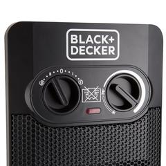 Black+Decker HX340-B5 Ceramic Fan Heater (2000 W, Black)