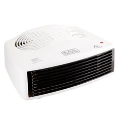 Black+Decker HX230-B5 Horizontal Fan Heater (2000 W, White)