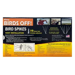 مجموعة أشواك لإبعاد الطيور بيرد إكس بلاستيكية (2.5 متر)
