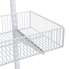 Alltrade Wall Mounting Wire Shelves & Basket (83 x 31 x 15 cm)