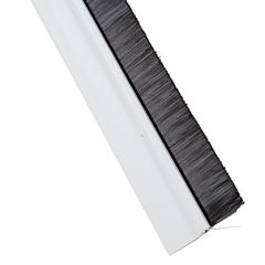 Homeworks PVC Door Bottom with Brush (1 m, White)