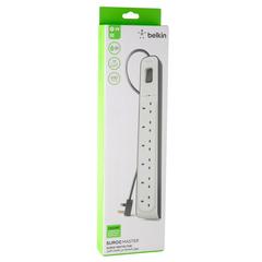 Belkin 6-Outlet Surge Protection Strip With Power Cord (2 m)