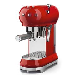ماكينة صنع قهوة اسبريسو سميج ECF01RDEU (1350 واط، 1 لتر، أحمر)