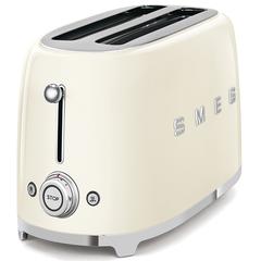 SMEG TSF02CRUK 50s Retro Style Toaster (1500 W, Cream)