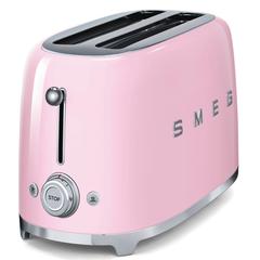 SMEG TSF02PKUK 50s Retro Style Toaster (1500 W, Pink)