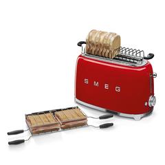 SMEG Retro 4-Slice Toaster (1500 W, Red)