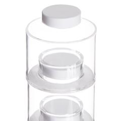 AHEC Prodyne Acrylic Bottle Spice Tower (35 cm, Pack of 6)