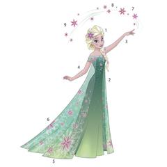 RoomMates Frozen Fever Elsa Wall Decal (116.8 x 104.1 cm)