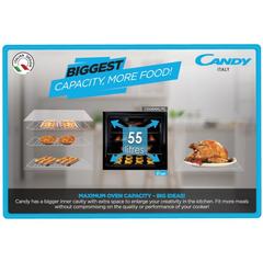 Candy Freestanding 4-Burner Gas Cooker, CGG64XLPG (85 x 60 x 60 cm)