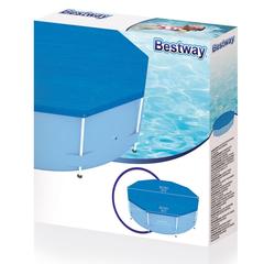 Bestway Flowclear Cover For Frame Pool (305 cm, Blue)
