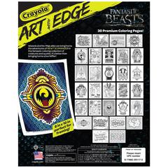 Crayola Art with Edge Fantastic Beast & Where To Find Them Coloring Book