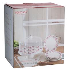 Solecasa Cake Plate Set (9 pc, 20 cm)