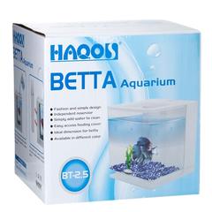Haqos Betta Aquarium, BT-2.5 (18.5 x 19 x 17 cm)