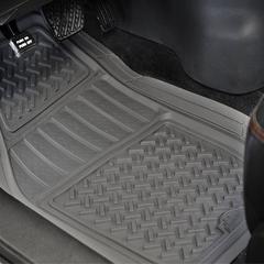 Armor All Floor Protector Car Mat (Pack of 2, Gray)