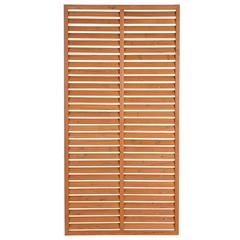 Living Space Wooden Louver Screen (90 x 3.5 x 181 cm)