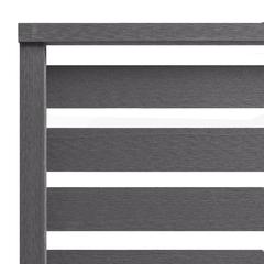 vidaXL Fence Panel WPC 180x180 cm Grey