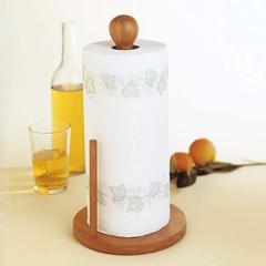 Orchid Wooden Kitchen Tissue Holder (27 cm)