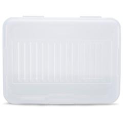 Rubbermaid FG228200CLR Handi-Box Snap Case Keeper (6.8 L, Clear)