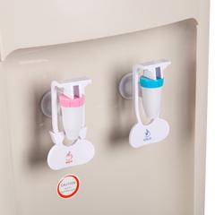 Aftron AFWD5785 2 Tap Water Dispenser with Fridge (31 x 31 x 96 cm, White)
