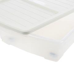 Cosmoplast Plastic Under Bed Storage Box (45 L, 70 x 50 x 18 cm )