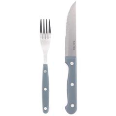 Salter Steak Knife & Fork Set (Set of 12)