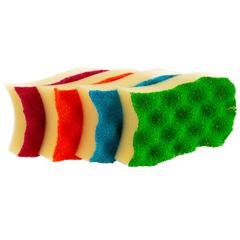Vileda Active Flexible Wave Sponge (4 Pieces)