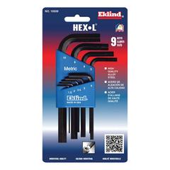 Eklind Hex-L Key Set (Pack of 9)