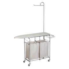 Honey-Can-Do Laundry Sorter with Ironing Board (36 x 14 x 112 cm)