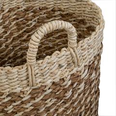 Honey-Can-Do Woven Storage Bin (Set of 3, Brown)